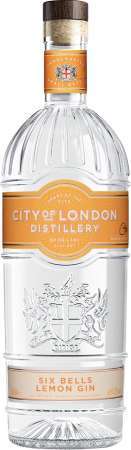 City of London Lemon Six Bells Gin 40