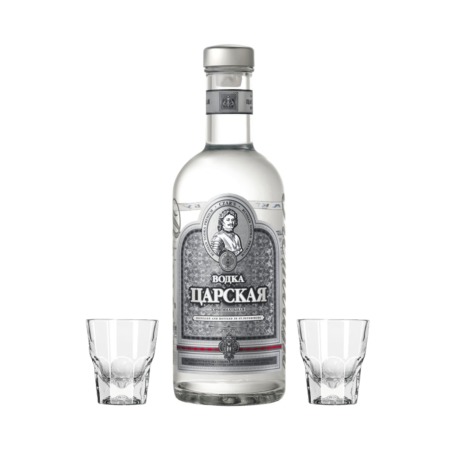 Carskaja Silver Vodka + 2 x Pohár Casablanca Shot zadarmo