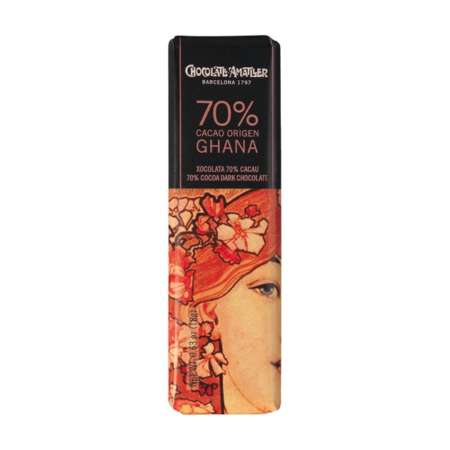 Chocolate Amatller 70% Ghana, 18g