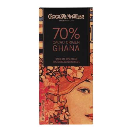 Chocolate Amatller 70% Ghana, 70g
