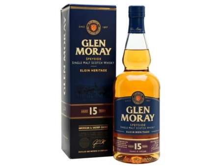 Glen Moray Heritage 15 Y.O. Scotch Whisky, GIFT