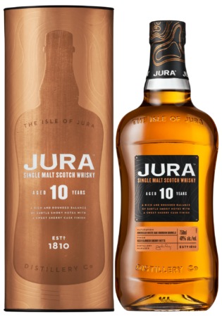 Jura 10 Y.O. Single Malt Whisky, GIFT