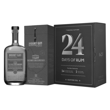 Rumový kalendár – 24 Days of Rum (2022) + Mount Gay Port Cask, GIFT