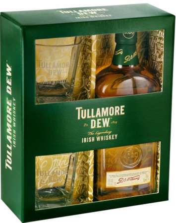 Tullamore Dew + poháre, GIFT
